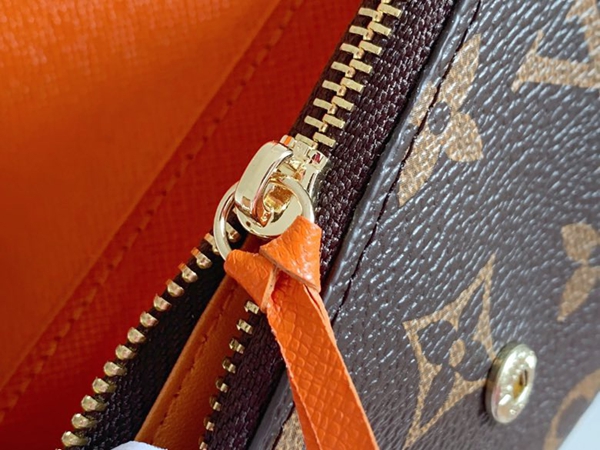 LVコピーウォレット素材ディテール